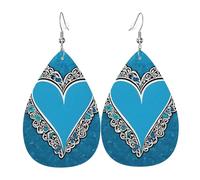 Pendientes Me Encanta La Gimnasia Moda Pendientes Colgantes De Piel Modernos Aretes Para Viajes Decoración Mujeres