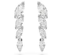 Pendientes Mesmera, Talla marquisa, Blancos, Baño de rodio OS