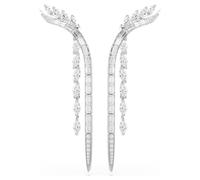 Pendientes Mesmera, Tallas mixtas, Blancos, Baño de rodio OS