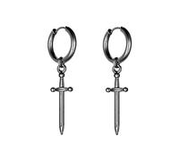 Pendientes Minimalistas En Forma de Espada Y Daga, Para Hombres Y Mujeres, De Acero Inoxidable, Huggie Cartílago Helix, Moda Punk Hip Hop, Regalos de Cumpleaños, Acero inoxidable