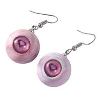 Pendientes místicos de ojo de diablo, hechos a mano, resina, joyas góticas, versátiles, accesorio para la oreja, juego de regalo, moda gótica, regalo, talla única, como se describe