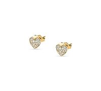 Pendientes Morellato Corazón Dorado Con Cristales Blancos (SAVZ16)