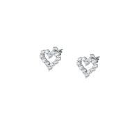 Pendientes MORELLATO Mujer Tesoros Plata 925 - Corazones Blancos