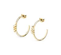 Pendientes Morellato Torchon - Aro Mujer Dorados (SAWZ10)