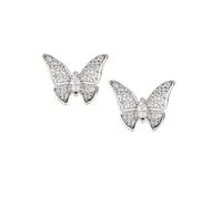 Pendientes Mujer Amen DIAMANTES Mariposa en Plata 925 Código EFAGBBZ3