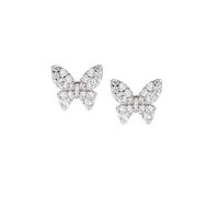 Pendientes Mujer Amen DIAMANTES Mariposa En Plata 925 Código EFAPBBZ3