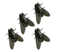 Pendientes negros detallados orientados a mosca fina, sustancia de colofonia, comodidad constante, joyería extraña, artística, pequeña mosca, adición de moda, One Size, como se describe, como se