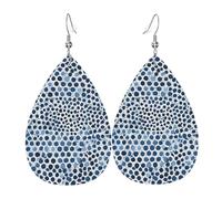 Pendientes Ojos Malvados Modernos Pendientes En Forma De Lágrima Moda Aretes De Cuero Con Forma De Lágrima Para Vacaciones Fiestas Mujeres
