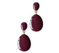 Pendientes oscuros delicados para mujer, joyería colgante elegante, colgantes de oreja de moda creativa, regalo único para damas, accesorios para fiestas y festivales