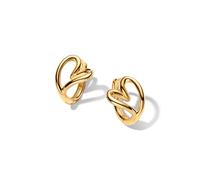 Pandora Pendientes de aro Essence 264359C00 corazón pequeño