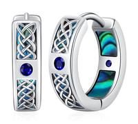 Pendientes para hombre plata 925 pendientes vikingos celtas viking pendientes de aro joyería nórdica para mujer