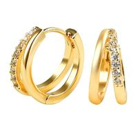 Pendientes Para Mujer,Pendientes Aro Mujer Oro Pendientes Oro Joyas para Mujer