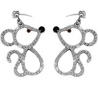 Pendientes para mujer y niñas, moda mujer incrustada excavada afuera pendientes pendientes joyas regalo Clever Design