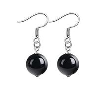 Pendientes para mujeres 925 Pendientes colgantes redondos Pendientes dulces Pendientes de la fiesta de las mujeres Pendientes de alta gama
