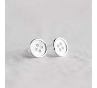 Pendientes para mujeres, S925 银耳钉韩 Botón bastante delicado Pendientes pequeños Sterling Jewelry6 mm