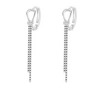 Pendientes personalizados para mujer en tono, diseño elegante, acabado pulido, ideal para uso diario y regalo casual, talla única, Cobre, Sin piedra preciosa