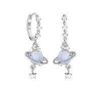 Pendientes Planet Drop-Sterling Planet Plugs | Sonetos Para Mujer