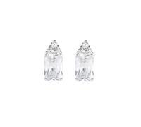 Pendientes PRINCESS ZIRCONIOS BLANCOS Amen Mujer