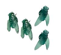 Pendientes realistas y pequeños de colofonia negra con plan creativo, delgados, cómodos para el día a día, artísticos, con mosca pequeña, adición de moda, One Size, como se describe, como se describe