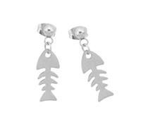 Pendientes Rustless Spine Plan delgado no alergénico para casos cotidianos y especiales Pendientes Rustless Spine