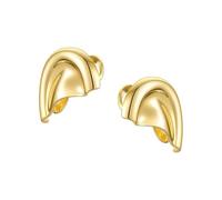 Pendientes semicirculares, adornos de cobre fáciles de usar, adecuados para varias ocasiones, desde casuales hasta formales