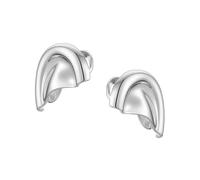 Pendientes semicirculares de cobre fáciles de usar adornos para el oído adecuados para diferentes ocasiones desde casual hasta formal pendientes resistentes a la alergia, talla única, como se describe