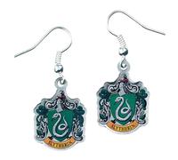 The Carat Shop Pendientes diseño de Harry Potter – Producto oficial con escudo de Slytherin