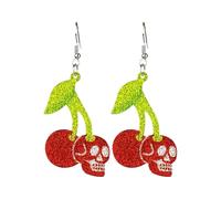 Pendientes sofisticados Tu conjunto de Halloween con cautivadores ¡Libera tu glamour ! (B, 7cm)