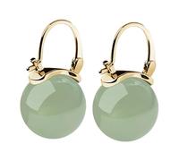 Pendientes Sol Pequeño Delicate Cuff Mini Hoop Lightweight Daily Evening Accessories Chic Valentine's Day Jade Earrings Girl Pendientes Tractor, talla única, Vidrio, Sin piedra preciosa
