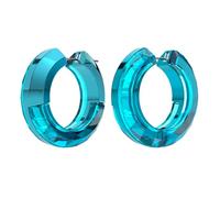 Pendientes Swarovski de aro Lucent 5629220 azules