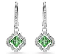 Pendientes Una Angelic, Tallas mixtas, Verdes, Baño de rodio OS