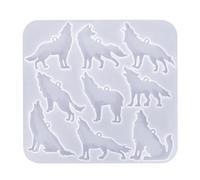 Pendientes únicos con forma de animal, pendientes llamativos, forma de resina epoxi, moldes personalizados para los amantes de las manualidades, molde de silicona para pendientes