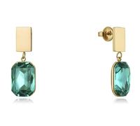VICEROY - 14081E01016 - Pendientes Viceroy Fashion de acero e ip dorado con cristales para mujer - 14081E01016