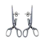 Pendientes Vintage Con Formas De Tijera Góticos Únicos Punk Rock Joyería Para Festivales Y Fiestas Regalo Costurera