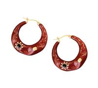 Pendientes vintage franceses multiusos, diseños cómodos y portátiles para mujeres modernas que aman los estilos vintage, Metal