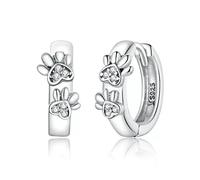 Pendientes WaQiH con Estampado de Pata para Mujer, joyería Fina