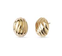 Pendientes Wavy chapados en oro de Vidal & Vidal