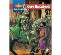 Pendragon: Core Rulebook - Hardcover King Arthur Roleplaying Game - Full Rules, Character Creation, Winter Phase, Traits & Passions, Heraldry Tools