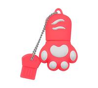 Pendrive 128 GB, Pen Drive, Alta Velocidad de Transmisión Memoria USB 128 GB, Fácil de Llevar Mini Pendrive USB 2.0 (Rosa)