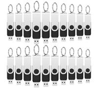 Pendrive 1GB 100 Pack,Wooolken Memorias USB 1GB 2.0, Pen Drive Flash Drive Multicolor para Computadoras PC, Windows y Mac OS (20 llaveros Gratis)