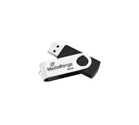 PENDRIVE 32GB USB 2.0 MEDIARANGE SILVER-BLACK