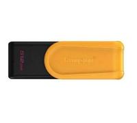 Kingston Technology DataTraveler 512GB USB portátil 3.2 Gen 1 Exodia S (Negro/Amarillo)
