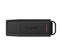 Pendrive 64GB Kingston DataTraveler Exodia Gen2 USB 3.2 | Unidad flash USB 3.2 Gen 1 con capacidad de 256 GB y conexión USB-A para documentos, música y videos