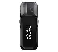 ADATA UV240 64GB 2.0 Conector USB Tipo A Negro Unidad Flash USB - Memoria USB (64 GB, 2.0, Conector USB Tipo A, Tapa, 7 g, Negro)
