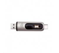 Cool Pen Drive USB 3.0 64GB Tipo-C / USB (2 en 1) Plata