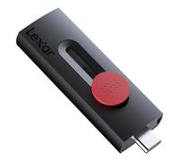 LEXAR 256GB DUAL TYPE-C AND TYPE-A USB 3.2 FLASH DRIVE, UP TO 130MB/S READ LJDD300256G-BNBNG