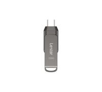 LEXAR 128GB DUAL TYPE-C AND TYPE-A USB 3.1 FLASH DRIVE, UP TO 130MB/S READ LJDD400128G-BNQNG