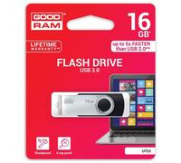 Pendrive USB3.0 16GB UTS3 (Negro) - GOODRAM