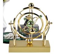 Péndulo De Movimiento Perpetuo - De Física De Bolas De Equilibrio De Hierro ABS | Exhibición De Ciencia Cinética, Decoración De Péndulo De Newton para Sala De Estar, Dormitorio, Estudio, Ofici