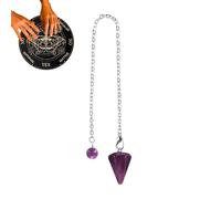 Péndulo de péndulo y dowsing de | Tableros de Mensajes metafísicos de Madera con Letras | Decoraciones de espíritu Divinación Boarrds Juego para Principiantes, Familia